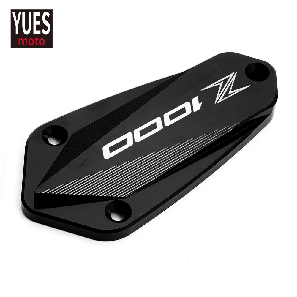 Acessórios para Motocicleta Alta Qualidade CNC Tampa do Reservatório de Fluido de Freio Dianteiro Para Kawasaki Z 1000 2010- Z1000 R 2017-