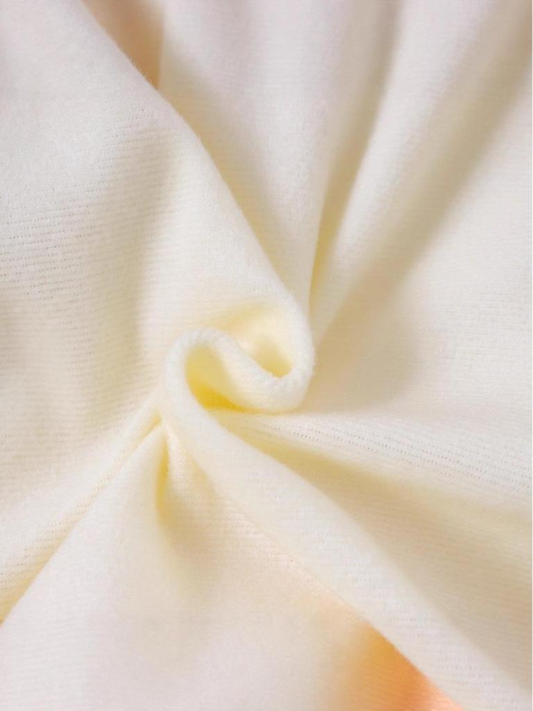 Infant Girls' Flannel Pajama Set - Autumn/Winter Toddler Homewear, Two-Piece