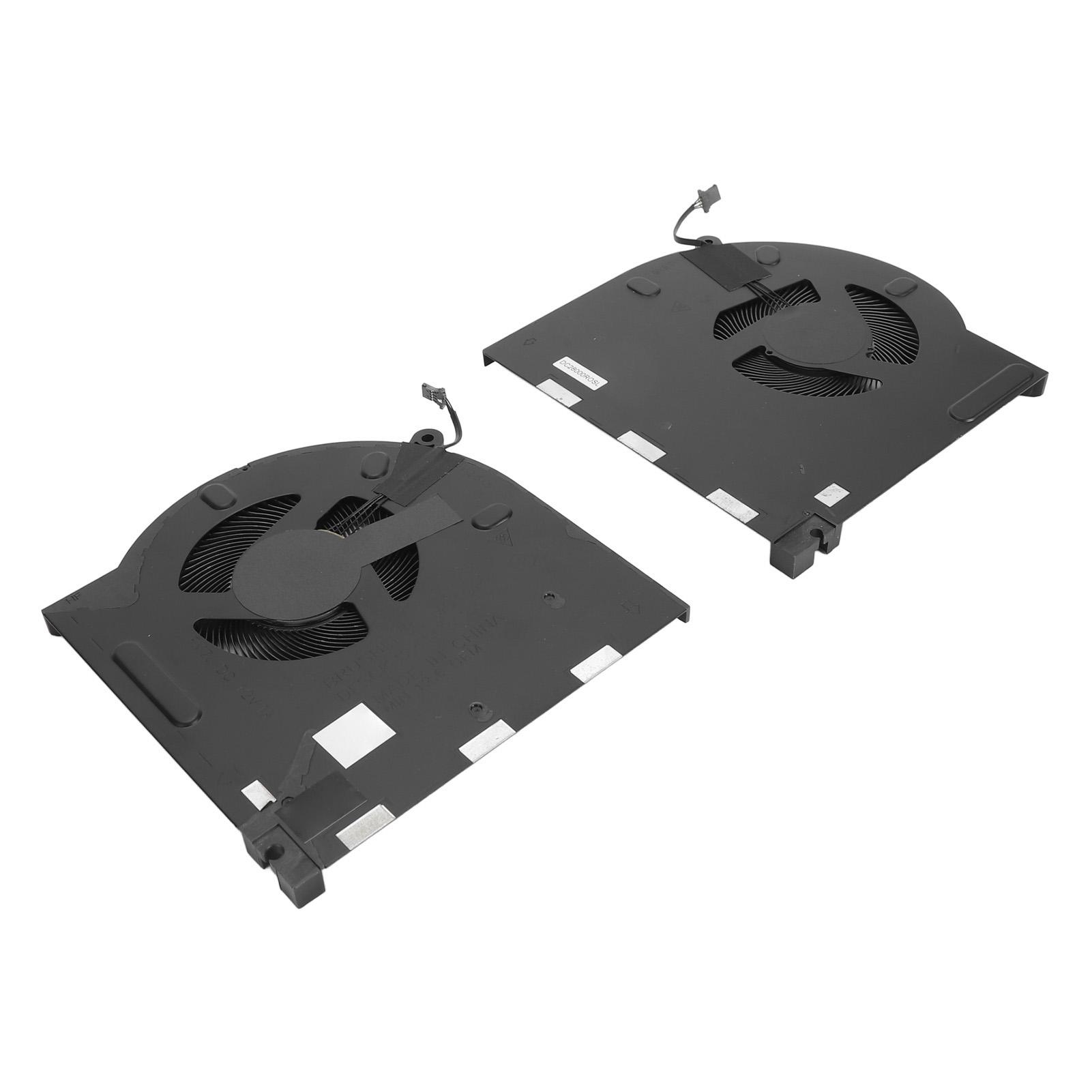 

2 шт. вентилятор охлаждения процессора видеокарты ноутбука сменный вентилятор охлаждения для Asus для Dell для Alienware M17 R3