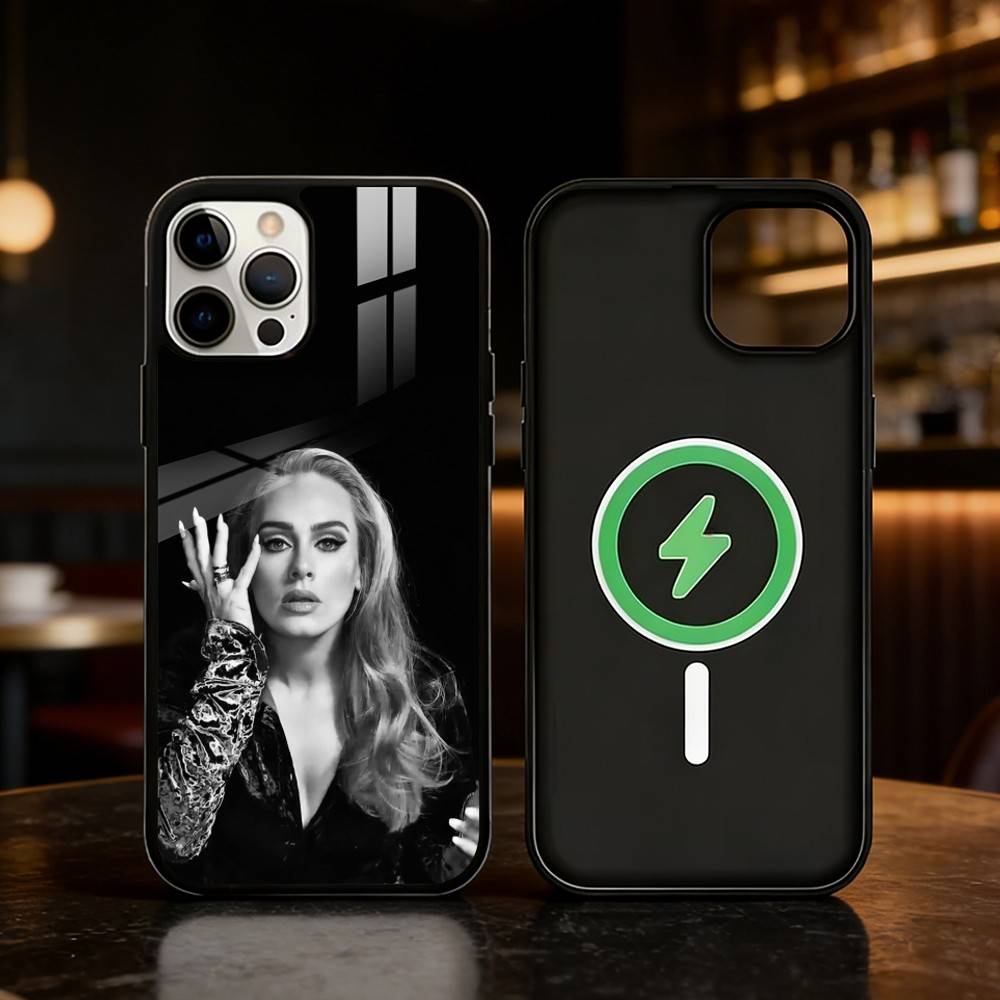 A-Adele singer Phone Case For iPhone 17/16/15/14/13/12/Plus/Pro/Max for Magnetic Wireless Charging