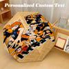 8‑Rib Automatic Umbrella, Haikyuu Design Foldable Umbrella for Sun Rain Protection Travel