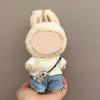 Mini Doll's Clothes Outfit Accessories For 15-17cm Labubu Cotton Doll Replacement Suit Clothing Changing Clothes Gifts