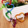 2PCS Outdoor Heart Carabiner