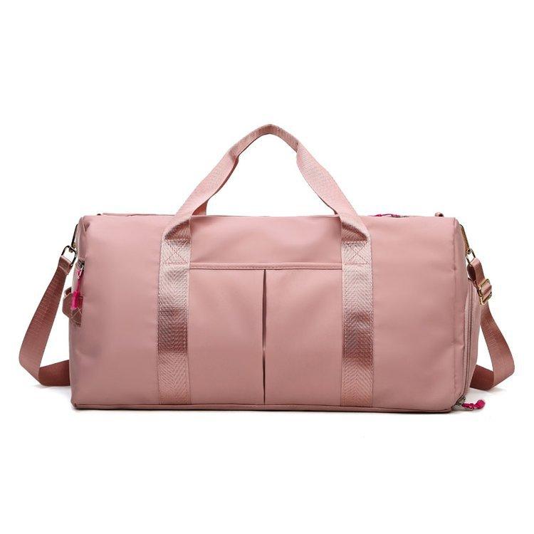 New Sports and Fitness Yoga Bag with Separate Compartments for Wet and Dry Items, a Large-capacity Travel Bag for Short Trips, and a Carry-on Bag for