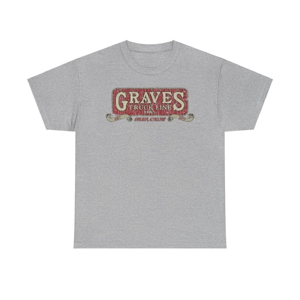 

Graves Truck Line Kansas Trucking T-shirt 3XL