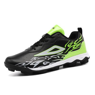 Waterproof Professional Baseball Shoes, Grass Bat Rubber Spikes, Red Earth Training Shoes, Youth Softball Shoes