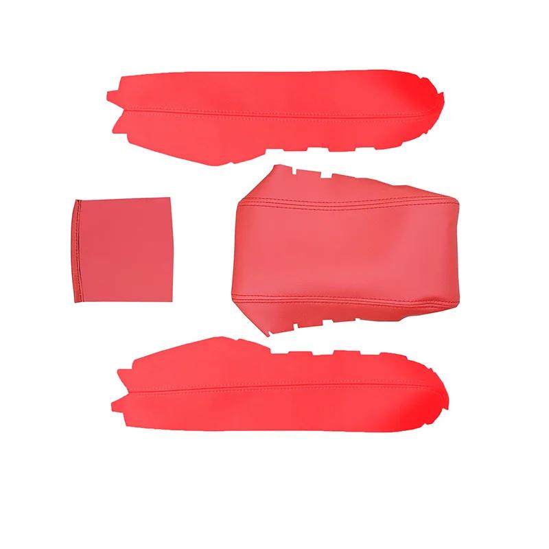 

Чехол на центральный подлокотник из микрофибры, накладка на ящик для хранения, наклейка, отделка для Honda 10th Civic 2016-2024, чехол для автомобильных аксессуаров, ПУ