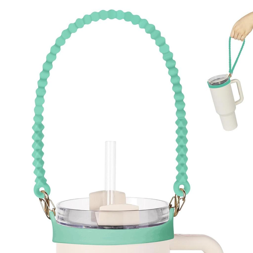Water Bottle Handle Water Bottle Sling Carrier Holder Strap Soft Durable Silicone for Most 8-40oz Bottles for Cup Accessories