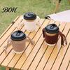 Cute Plush Cup Holder for Women Coffee Sleeve, Hand Strap Soft Insulated Holder, Autumn Winter Warmer Wrap Retro Style Sleeve And Daily Use Drink