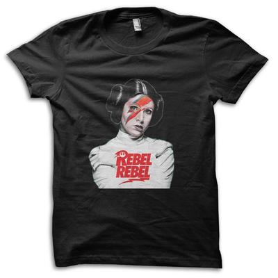 Princezná Leia REBEL REBEL Paródia Sci-Fi Star Wars tričko M5574