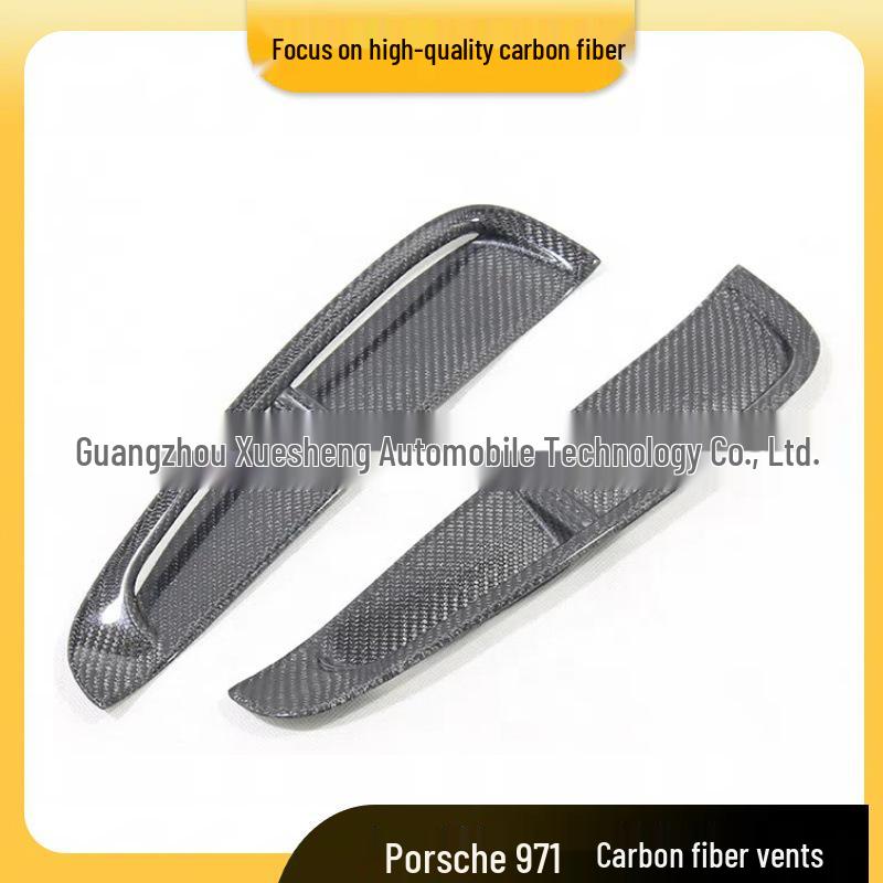 Porsche 971 Real Carbon Fiber Fender Vent