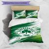 3pcs Duvet Cover Set (1*Duvet Cover + 2*Pillowcase, Without Core), Panathinaikos FC Print Bedding Set, Bedroom Decor, All‑Season, Gift