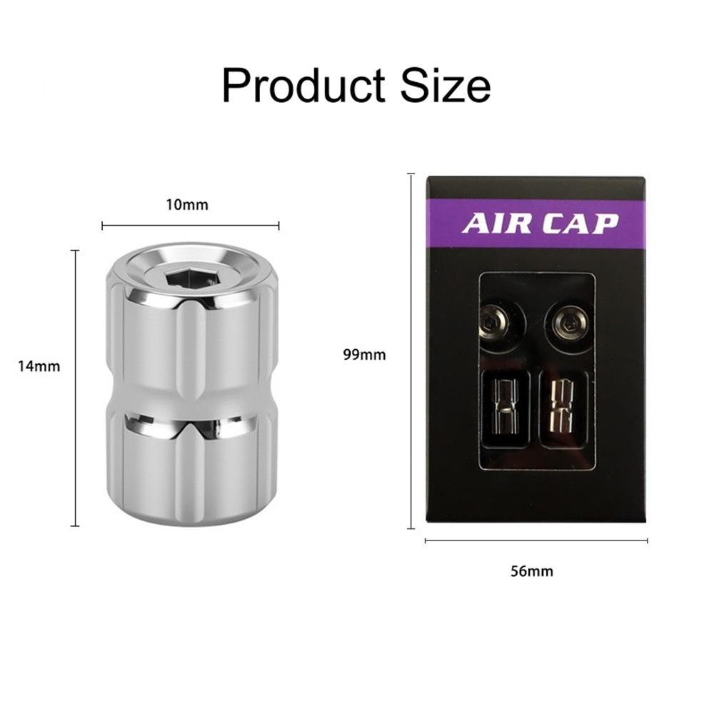 4PCS Car Wheel Plugs Valve Tire Caps Tires Tapa Valvula Moto Wheel Caps Theftproof Aluminum Car Wheel Valve Cap Air Valve Caps Valve Stems 1