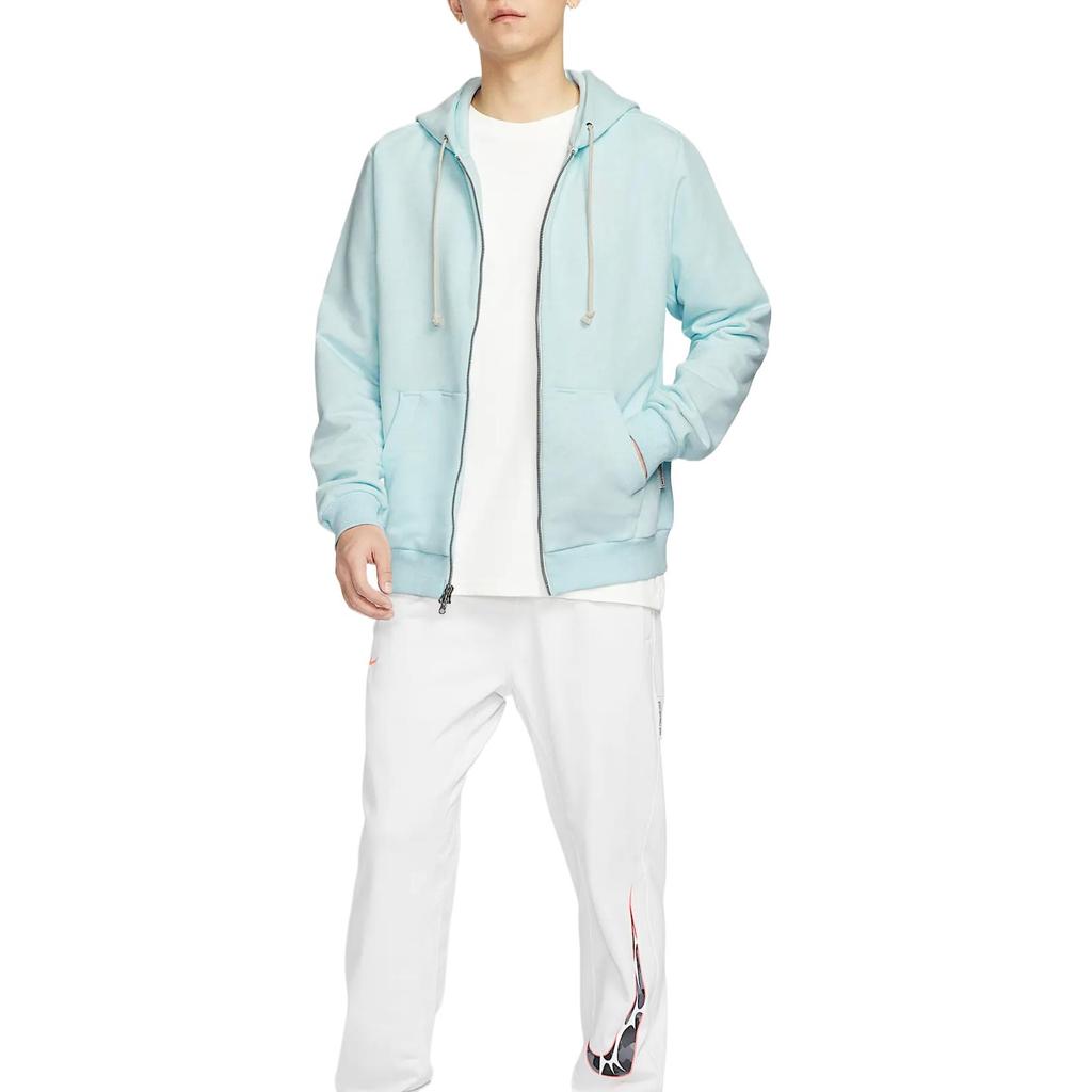 Nike Dri FIT Standard Issue Jackets & Coats Men's Glacier Blue/Color/Light Ivory White FZ0223-474