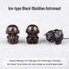 Black Obsidian Nine-Tailed Fox & Animal Charm DIY Bracelet Accessories