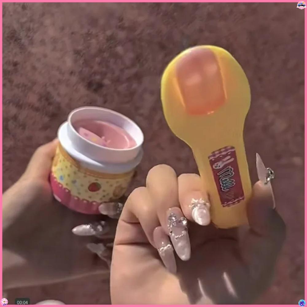 Food Feeding Pudding Toy Early Education Simulation Role Play Kitchen Lamian Noodles Ice Cream Ornament Kids Gifts Kid Friendly Entertaining Fun Safe