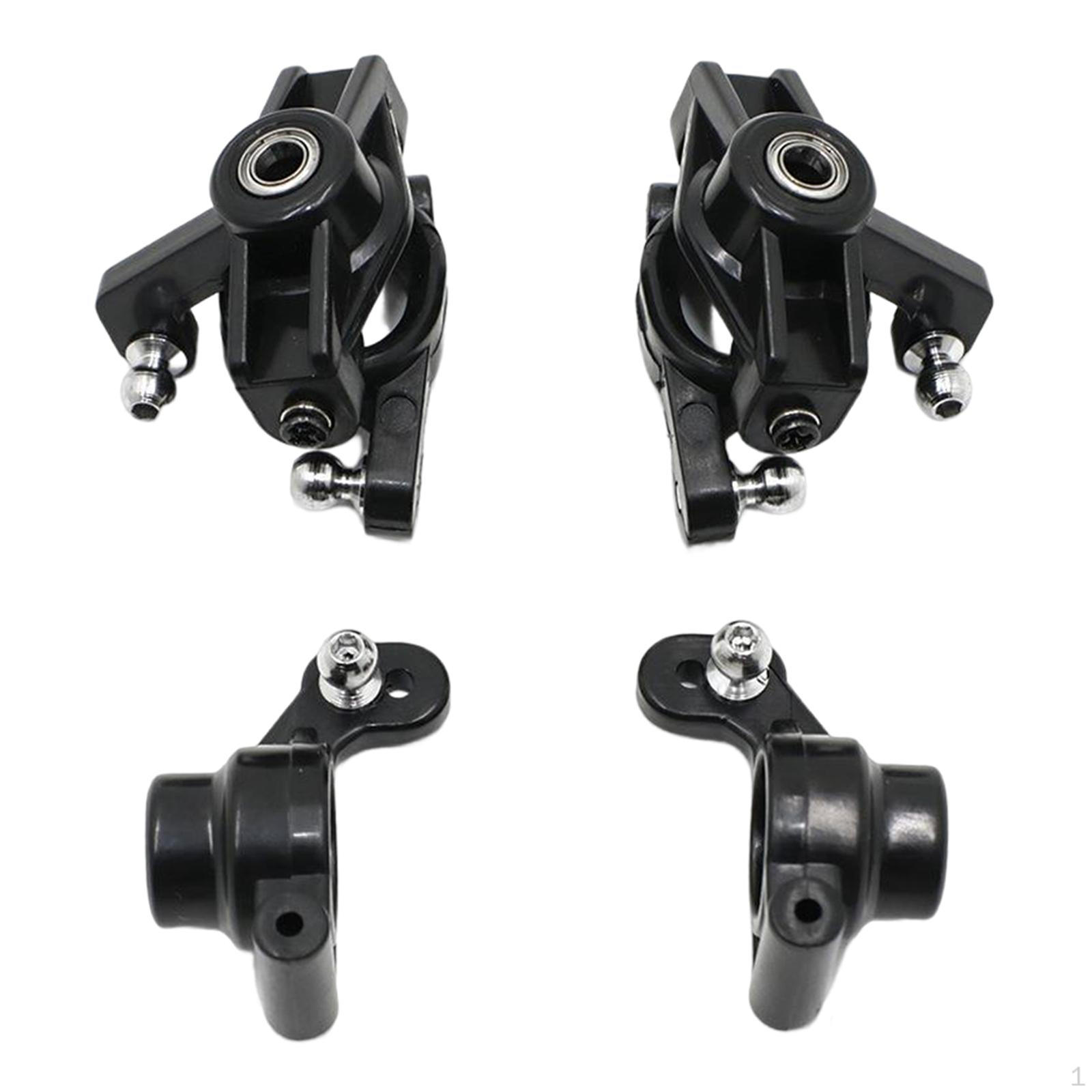 

4x Front/Rear Hub Carrier & C for 144001 1/14 RC Carwler Car Upgrade Spare Parts