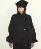 RONRON Mini Flower Windbreaker Black