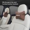 Suede Car Interior Seat Neck Pillow Comfortable Headrest For KIA K9 Sportage Niro K5 Carnival EV6 EV9 EV3 K8 Stinger Forte Ceed
