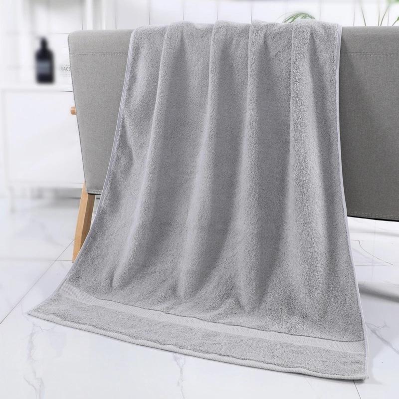 Five-star Hotel Class A Large Bath Towel Pure Cotton Bed and Breakfast Household Adult Bath Enlarged and Thickened 80*160CM