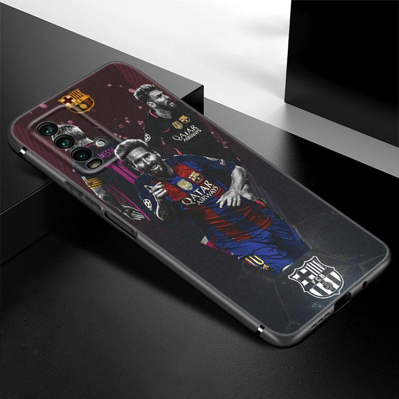 Yimctoie [2 Pack Football Star Coque Pour Xiaomi Redmi Note 9 Pro/Note