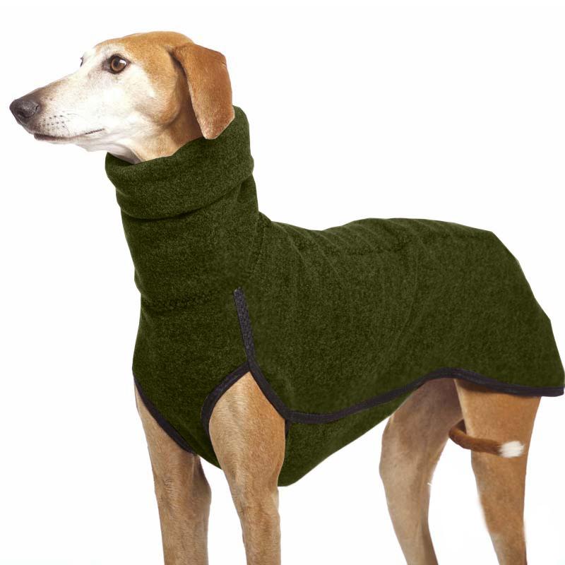 High Collar Pet Clothes for Medium Large Dogs Winter Warm Big Dog Coat Pharaoh Hound Great Dane Pullovers Mascotas Supplies