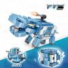 Qimeng Robot Beast Building Blocks: Swift Tyrannosaurus & Thunder Phantom Dragon 41201-412206 Series.