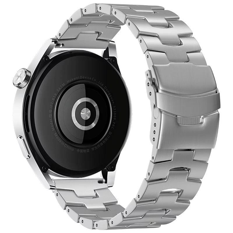 Correa de Titanio de Lujo de 22 mm Para OnePlus Watch 3/2/2R/OnePlus 46 mm Pulsera de Repuesto Para Huawei Watch GT5Pro 46 Xiaomi Watch S5 Samsung 22MM