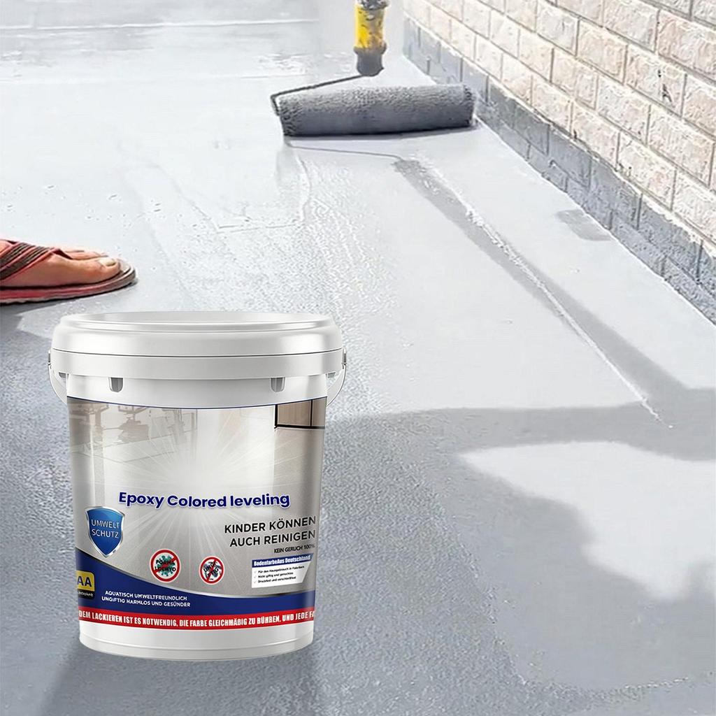 Marble effect epoxy floor Paint Non Slip High Gloss Coating Self Leveling Epoxy Floor Paint forr Garage Concrete Building House