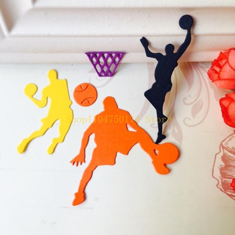 Basketball Team Cutting Dies Stencil DIY Scrapbooking Album Paper Card Embossing Top Sale