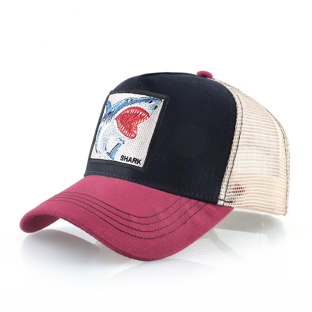 Four Seasons Trucker Cap Men Women Snapback Hip Hop Baseball Cap With Embroidery Scorpion Patch Adjustable Visor Hat
