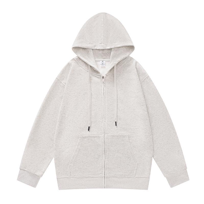 Bluza rozpinana z kapturem w stylu hongkońskim, unisex – Codzienna kurtka sportowa dla mężczyzn i kobiet