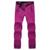 TRVLWEGO Pants Hiking Skiing Thermal Softshell Snowboard Camping Skating Waterproof Fleece for Women Outdoor Trekking Trousers