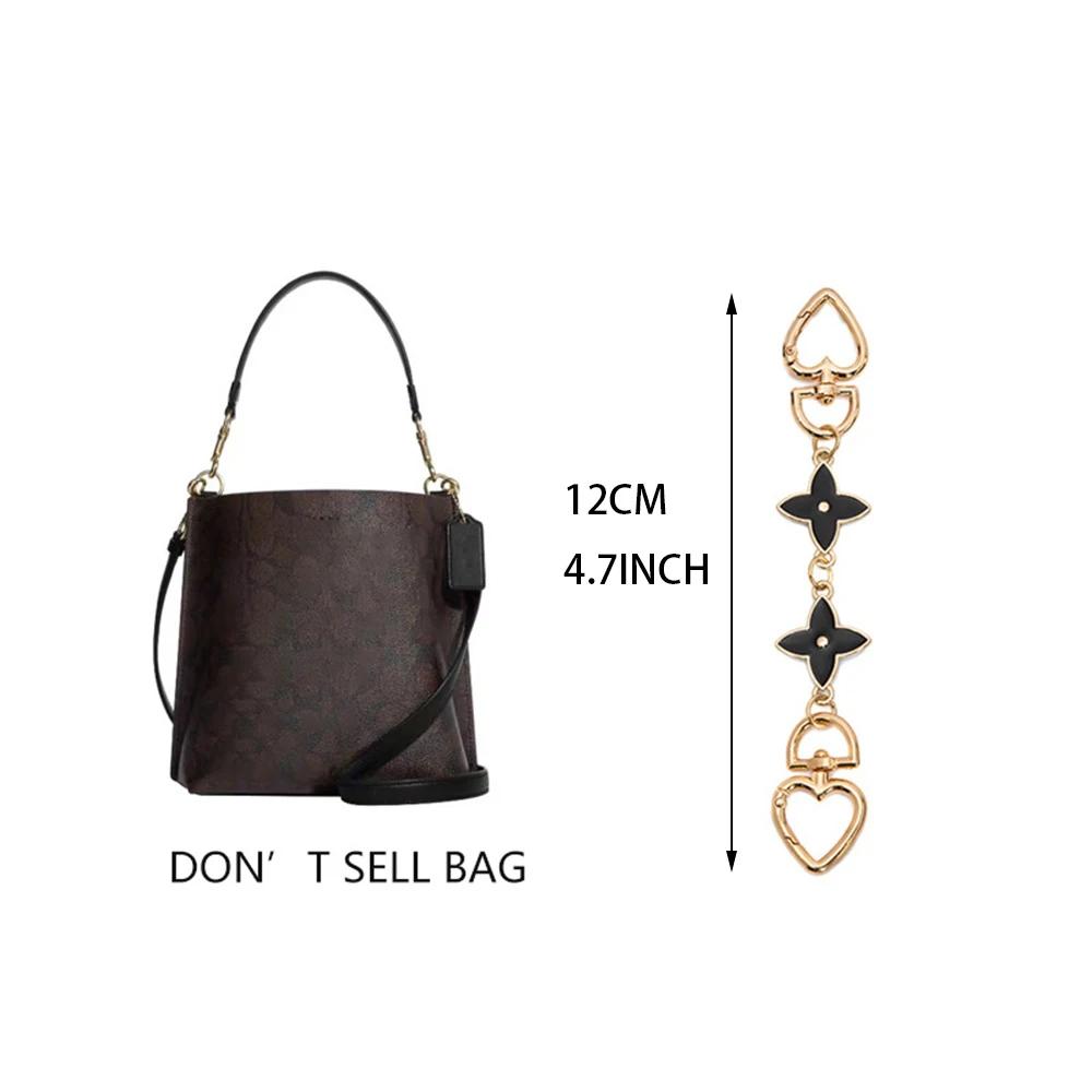 Gouden Portemonnee Verlengketting Maanlegering Tasriem Verlengstukken Schouder Crossbody Vervangingsaccessoires Voor Dames Tassen Tas Bedeltje