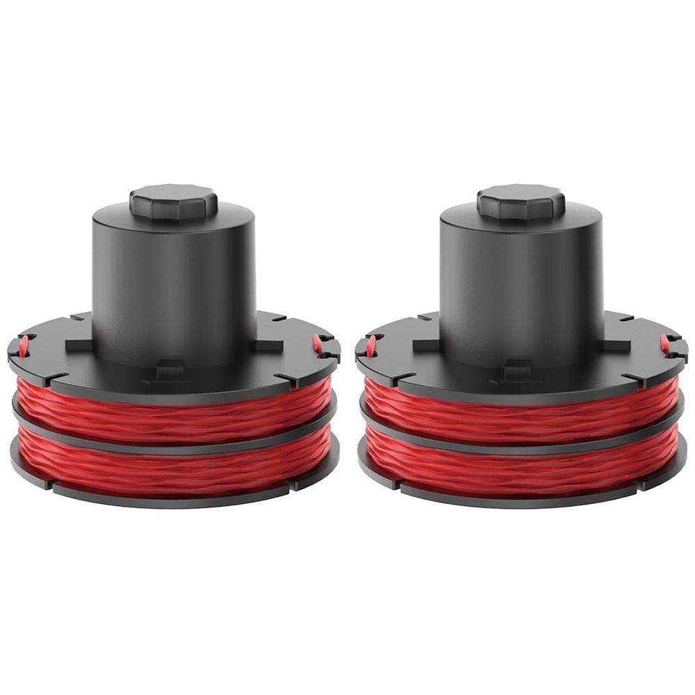 2Pcs Line Spool for AL-KO GTE 350/GTE 450/GTE 550 Lawn Trimmer Nylon Rope Reels, 112966
