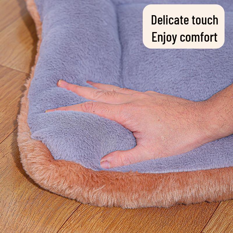 Mat Winter Warm Large Dog House: Four Seasons, Thickened, Washable, Dirt-Resistant for Cats & Dogs