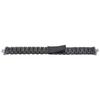Smartwatch Band Watch Strap Double Buckle Solid Stainless Steel for HUAWEI Watch FITBlack