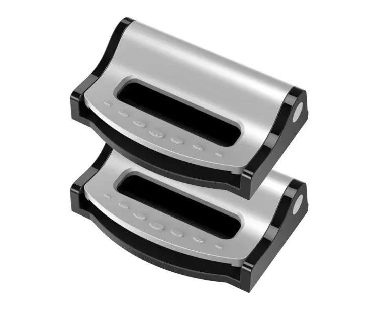 2pcs Car Seat Belts Anchor Safety Protection Safety Adjustable Auto Stopper Buckle Plastic Clip Car Safety Universal