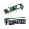 3 In 1 Car High-precision Electronic LED Luminous Clock + Thermometer + Voltmeter