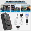 200W Car Power Inverter DC12V To AC220V with USB Ports for Tablets Laptops and Mobile Devices Long Drives Business Trips