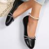 Damskie letnie buty pojedyncze Damskie wiosenne i jesienne płaskie duże buty damskie Buty skórzane