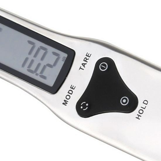 Stainless Steel Electronic Measuring Spoon Scale 500g/0.1g - Kitchen Food Scale