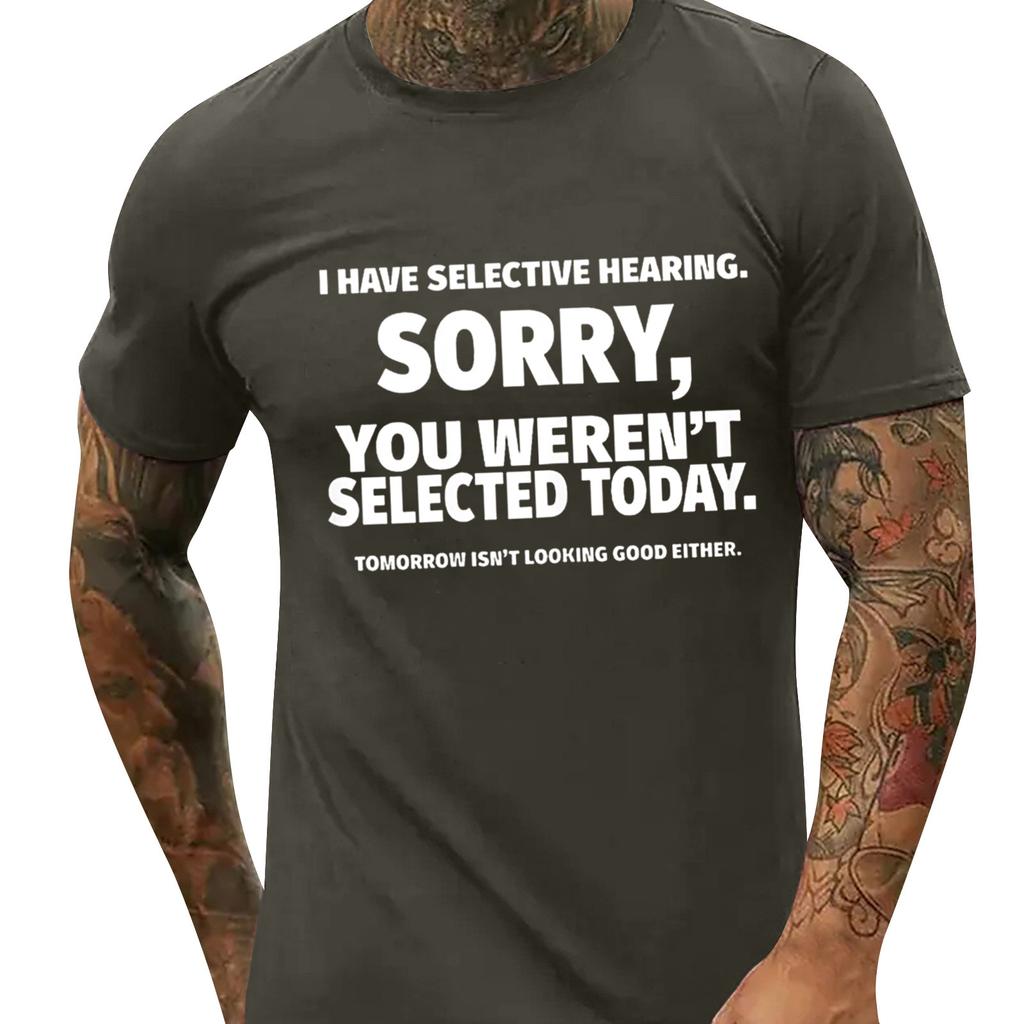 Men's T-shirt T-shirts Graphic Text Pool3D Printing Street Casual Short Sleeve Printed Clothing Basic