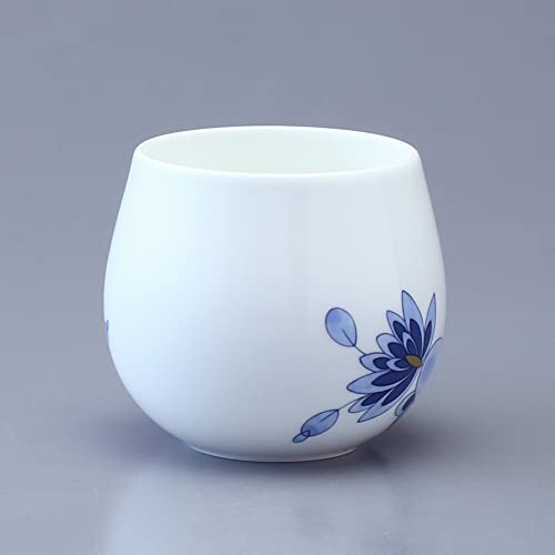 NARUMI Milano Duo Mug, 360cc, Blue, Plum Blossom Balloon Shape, Heartwarming Design, Microwave and Dishwasher Safe, Gift Boxed, 52442-2816