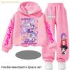 Huntrx Mira Rumi Zoey Kawaii Pullover Sweatshirt Anime Trainingsanzug Cartoon Mädchen Junge Kinder Kleidung Unisex Sets Kinder Kapuzenpullover