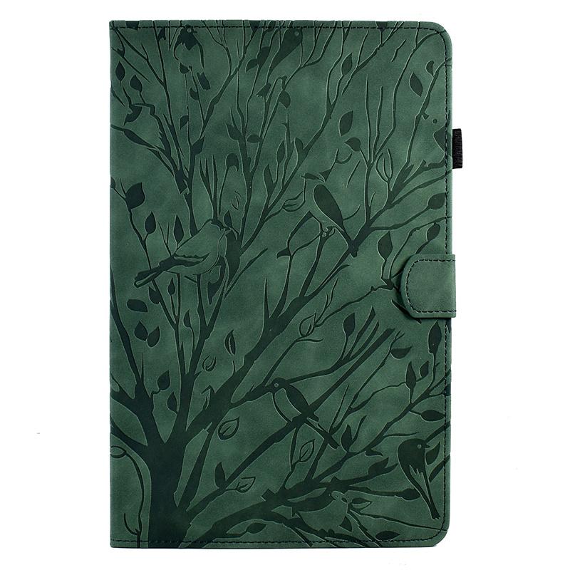 Funda for Lenovo Tab P11 2nd Gen Case 11.5" Embossed Tree Wallet Stand Cover for Lenovo Tab P11 Gen 2 Gen2 Tb350fu Tb350xu Case