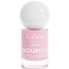 Kabos Vernis Durcisseur pour Ongles Fragiles à la Biotine et à l’Huile d’Argan, Base Rosée, 10 ml