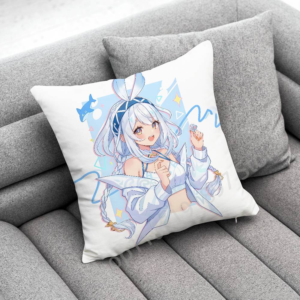 Genshin Impact Citlali Mualani Throw Pillow Case For 45x45cm 40x40cm 55x55cm 50x50cm 30x30cm Square Car Pillowcase Shell