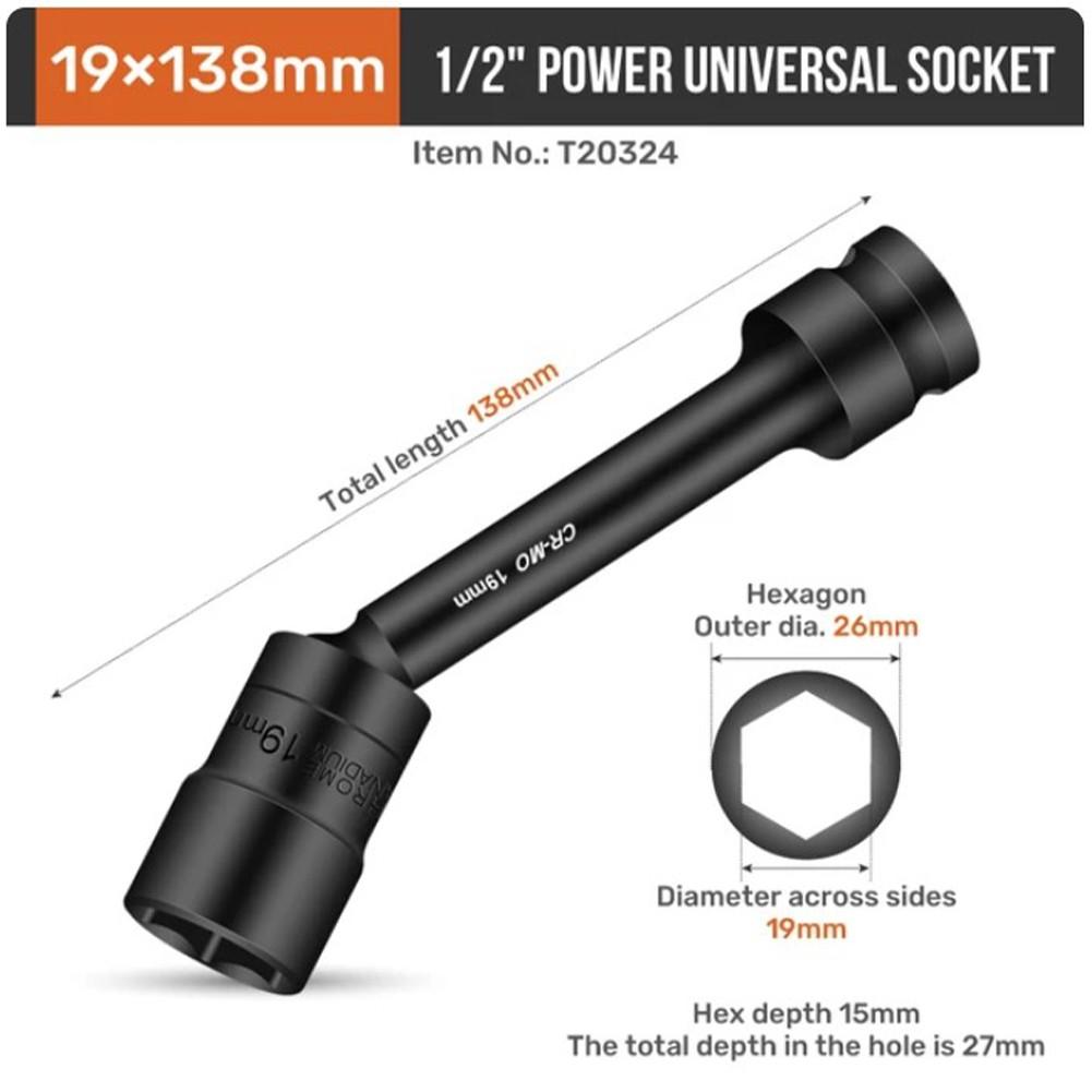 Adapter Hex Socket Head Square Hole Connector Type