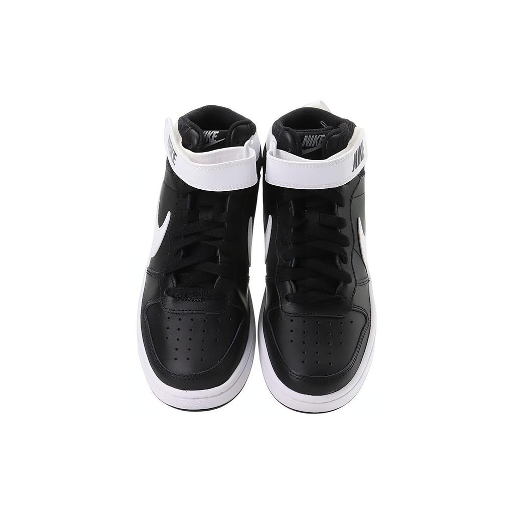 New Nike Court Borough Mid 2 'Black White' GS CD7782-010